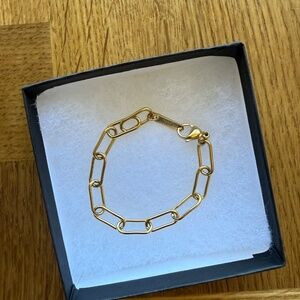 MARRIN COSTELLO BRACELET CHAINLINK GOLD PLATED
